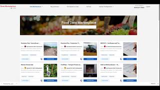 Food Data Market Demo