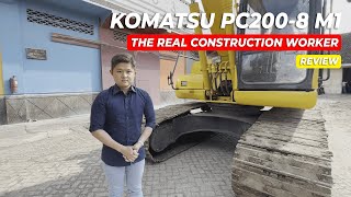 REVIEW ALAT BERAT RENTAL EXCAVATOR KOMATSU PC2008 M1 TAHUN 2020 : THE REAL CONSTRUCTION WORKER