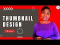 Realtime Thumbnail design #DesignwithCanva