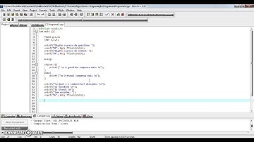 Algoritmo em Linguagem C