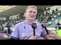POST MATCH | Arthur Clark reflects on nail biting defeat to Northampton