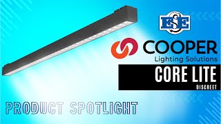 CoreLite Discreet Linear Fixture by Cooper Lighting | Elliott Electric Supply