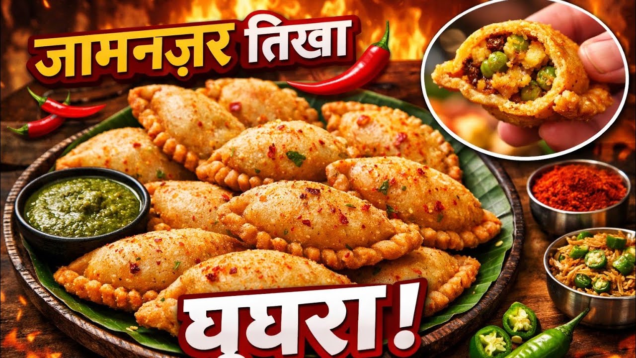 Jamnagar tikha ghoghara || જામનગર ના પ્રખ્યાત ઘૂઘરા બનાવી શકે રીતે || 