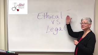 CMA Ethical vs Legal
