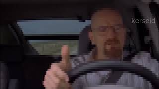 Walter White Arabada Şarkı Dinliyor