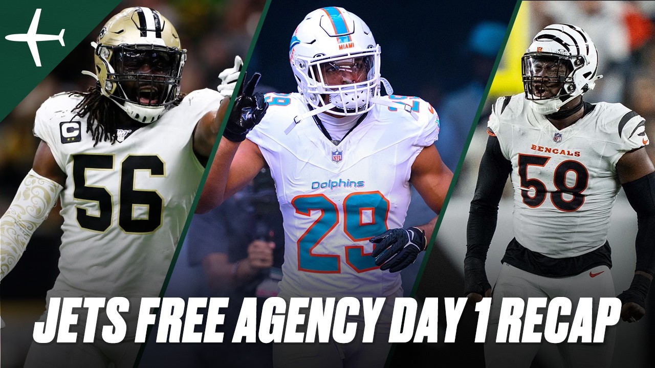 Jets Free Agency Day 1 Recap! BIG Moves Land Minkah Fitzpatrick and Demario Davis!