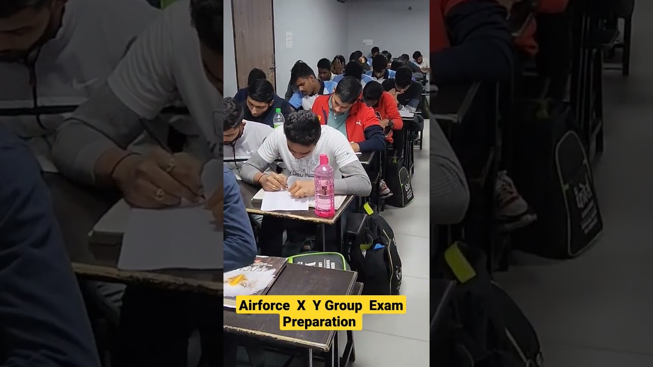Airforce X Y Group Exam Preparation