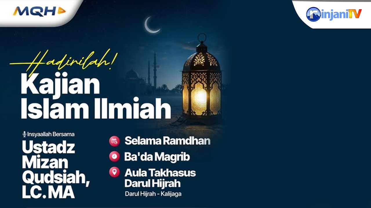 ⭕ [LIVE] KAJIAN BA'DA SHUBUH RAMADHAN - Ustadz Mizan Qudsiah, Lc., MA  حفظه الله تعالى