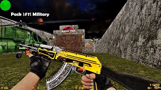 Counter-Strike 1.6: Weapon Skins Pack |#7| Military Pack 2020 [Download Link   Install] HD!