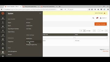 How to Create Custom Variable in Magento 2