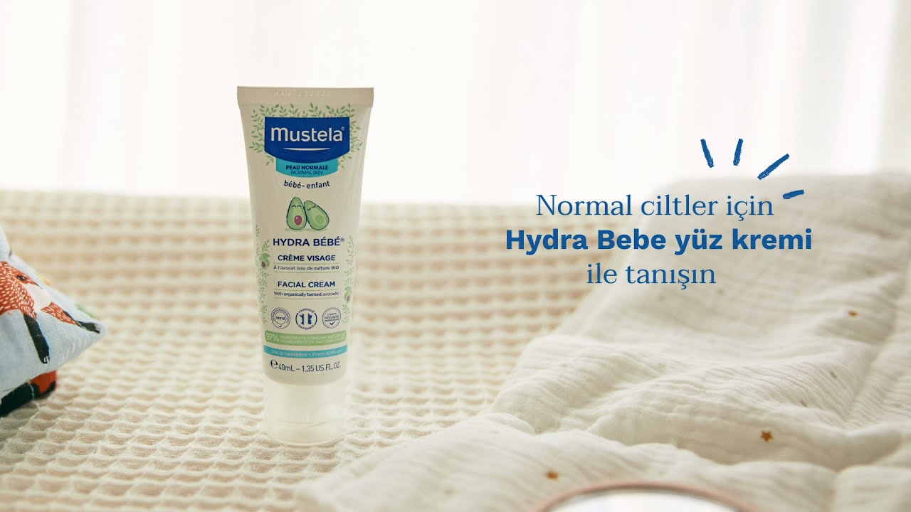 Bebek Yuz Kremi Hydra Bebe Organik Avokadolu Nemlendirici Mustela