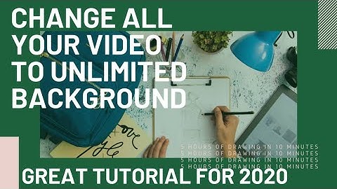 Video Background Remove Single Click | Change Video Background Without Green Screen | Unscreen 2020