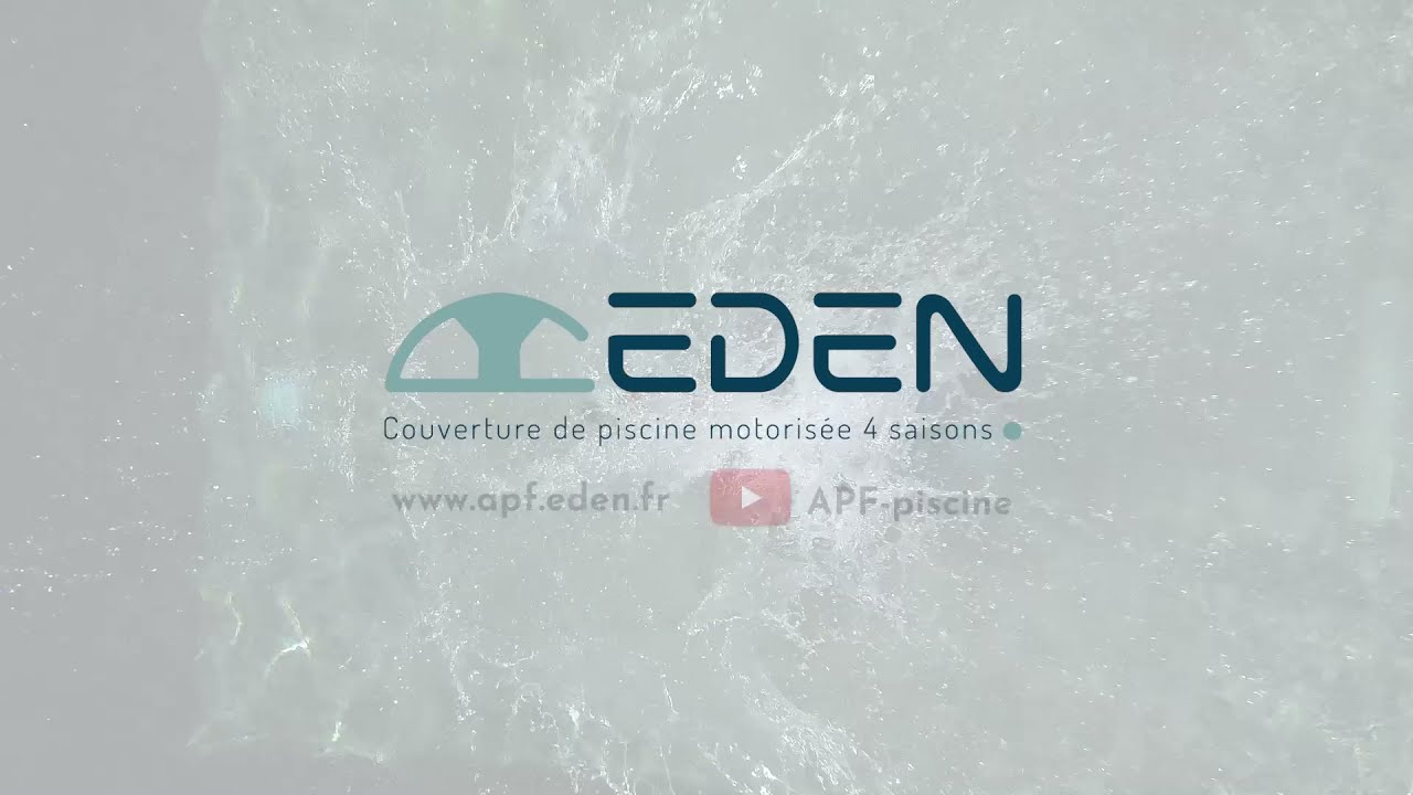 Eden, la couverture de piscine motorisée, autonome et connectée made in APF