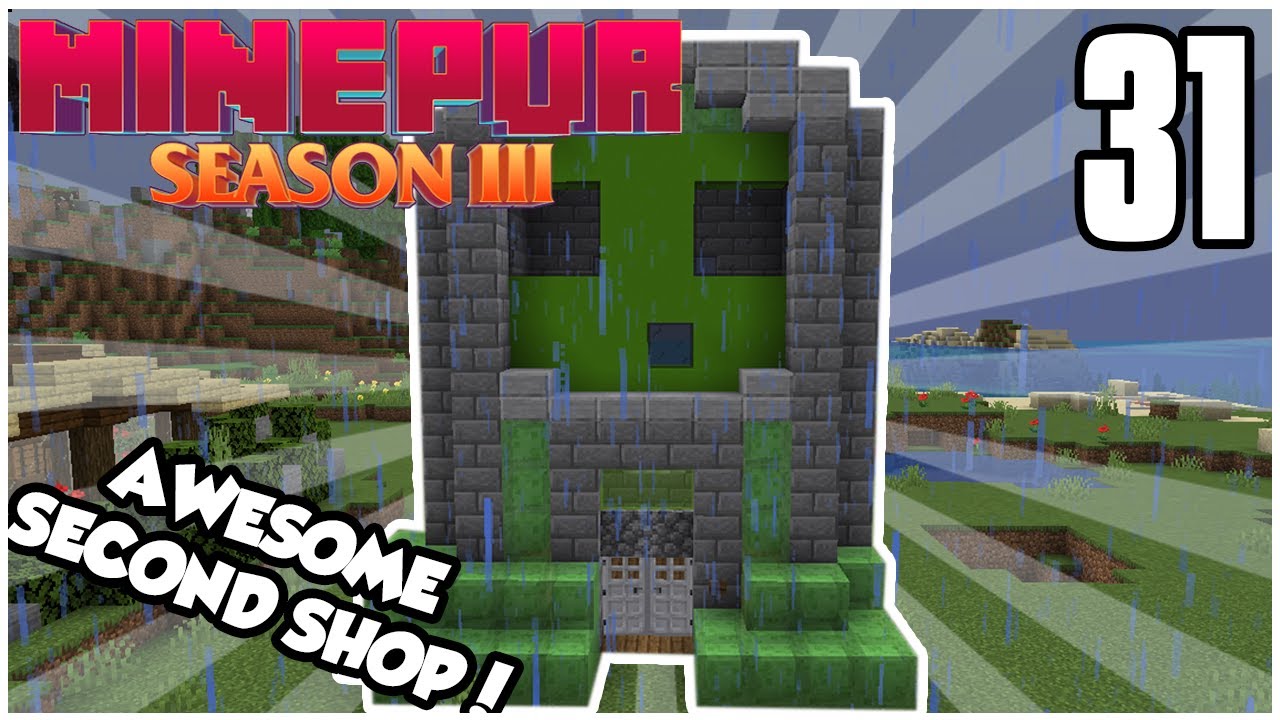 "Our Second Shop Looks Awesome! (Part 2)" - "Minepur S3" | "Episode - 31" | "Minecraft In Hindi"