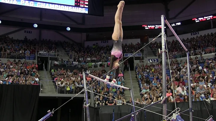 Maggie Musselman - Uneven Bars - 2016 P&G Gymnasti...