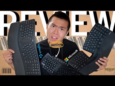 ЛУЧШИЕ эргономичные клавиатуры на Amazon?! (Ergo K860, Microsoft Sculpt и Perixx Periboard-512)