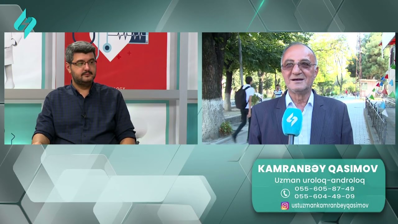 Uzman uroloq-androloq Kamranbey Qasimov 
