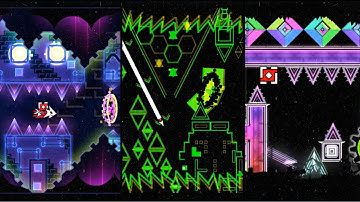 Showcase | AfterMujiBath (all coins) by Zephlin, xStep and more [Geometry Dash] | KendyGD