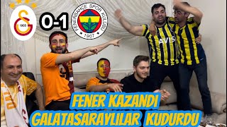 Galatasaray 0-1 Fenerbahçe Maçı Tepki Videosu Fenerbahçe Kazandı Galatasaraylılar Kudurdu #fener