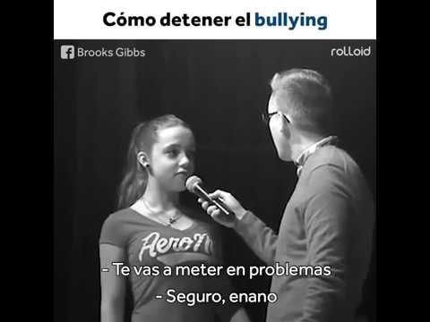 Cómo detener el Bullying