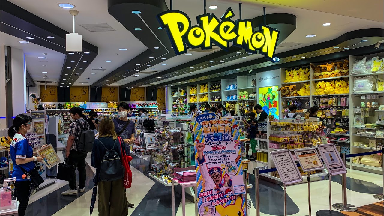 Pokemon Center Fukuoka Japan Full Tour Japan Life Vlog Youtube