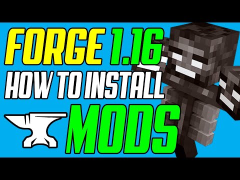 How To Download & Install Forge + Mods (Minecraft Forge 1.16.1 Tutorial)