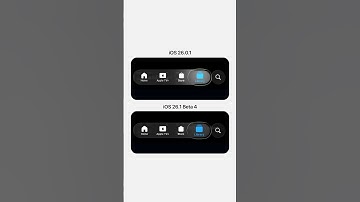 iOS 26.1 Beta 4 tones down the glow effect when tapping Liquid Glass elements. #ios26