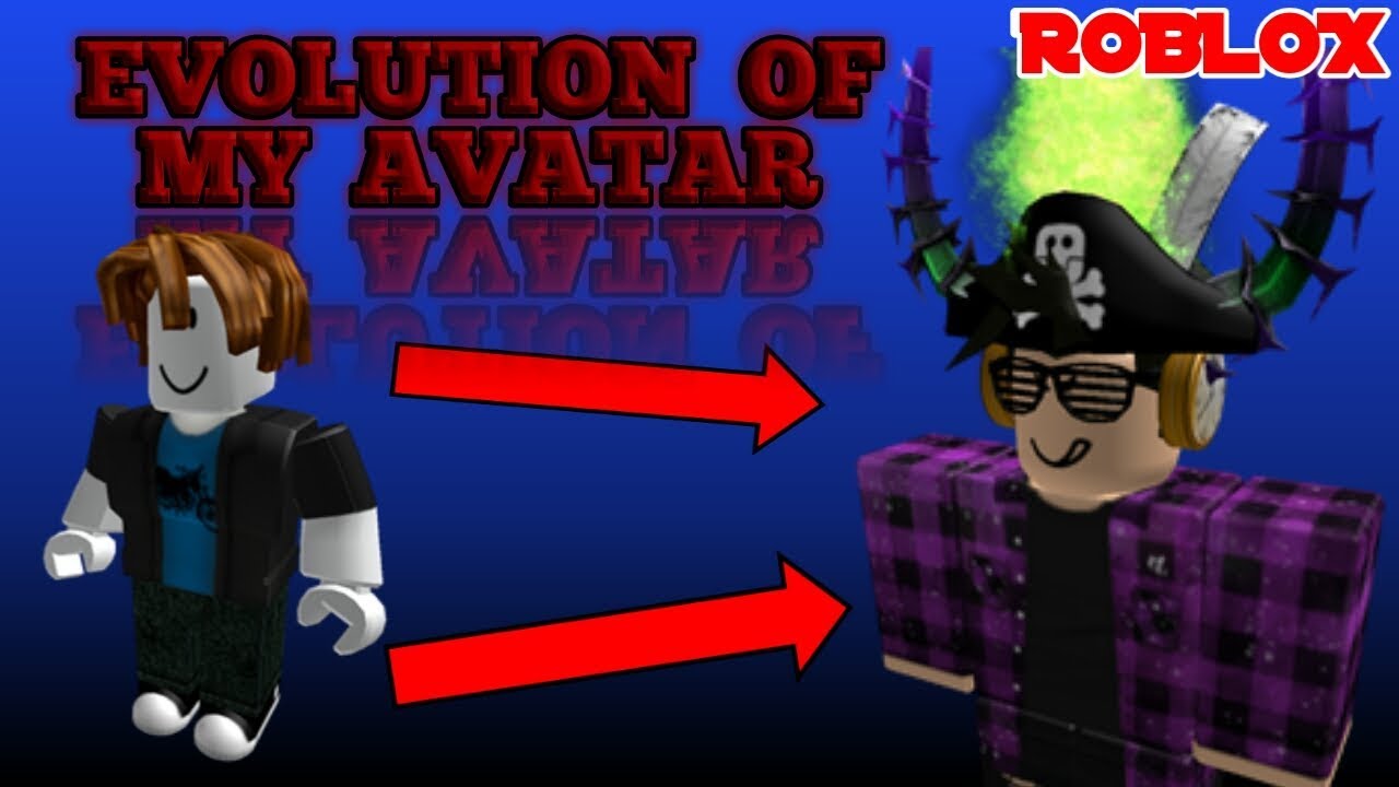 My roblox avatar evolution 2011 2018