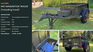 1942 M10 Ammunition Trailer USA