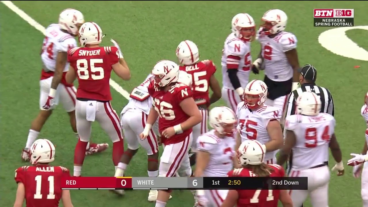 2018 Nebraska Spring Game In 40 minutes (Full Game) YouTube