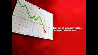 Rate Decrease PowerPoint Template by PoweredTemplate.com