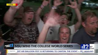 LIVE FROM OMAHA: Mississippi State wins first national championship