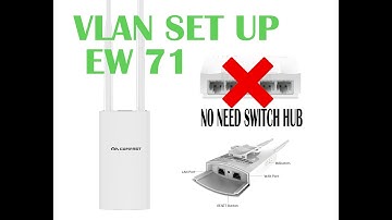 #VLAN SET UP.. #NO NEED SWITCH HUB?
