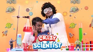 Volcano experiment 🧫 | Crazy Scientist