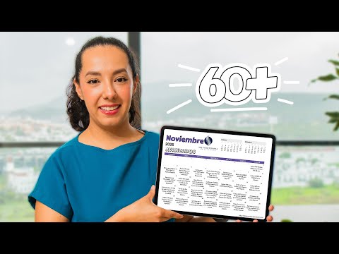 Exercise Calendar for Older Adults | NOVEMBER 2025 | Mariana Quevedo