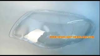 Chrysler Pacifica Crossover Headlight Lens Cover Foggy Headlamp Plastic Lenses Covers Replacement