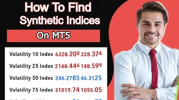 How to Find Synthetic Indices on MT5 | Add Step Index on MT5