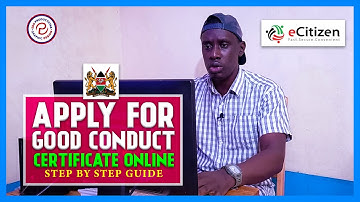 How to Apply for Good Conduct Certificate (PCC) Online