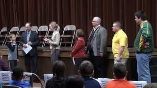 Wisconsin State Winner in the Bonnie Plants Third Grade Cabbage Program