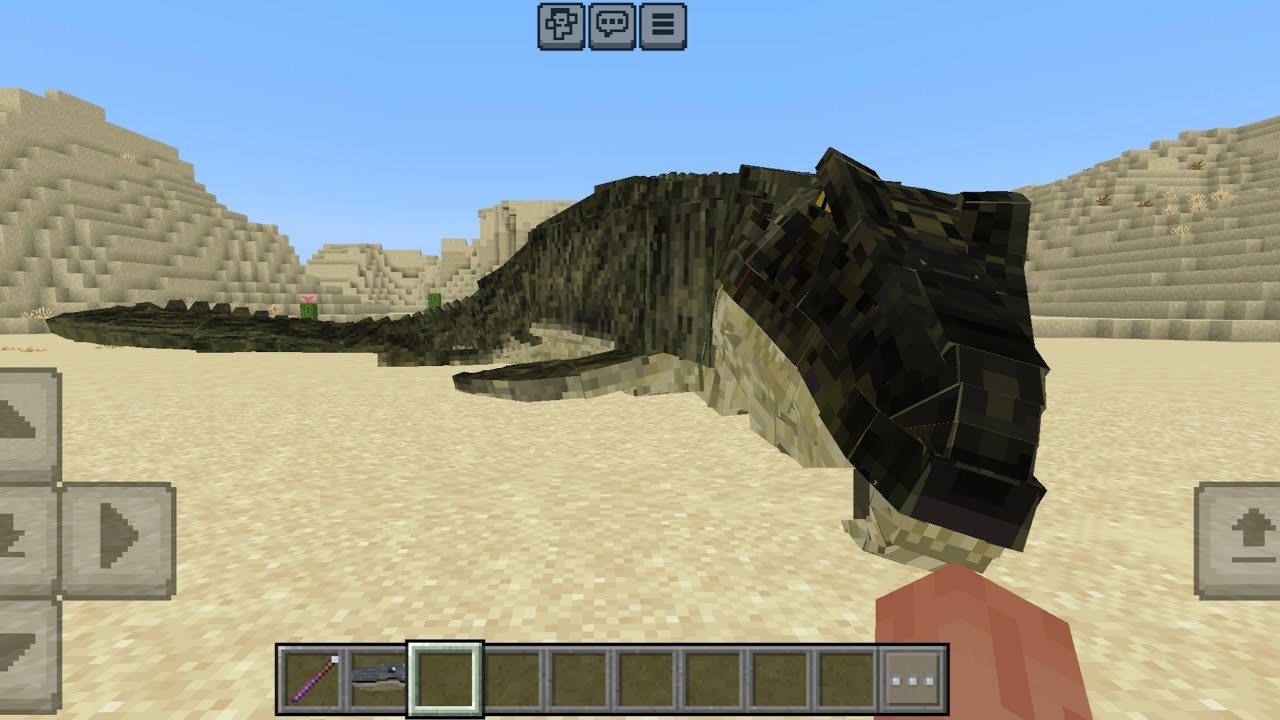 Jurassic Legend Addon in Minecraft PE