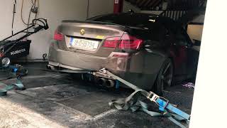 Rolling Bmw F10 530D Full Straight Exhaust Downpipe,Remapped, Amazing Sound Of Diesel,