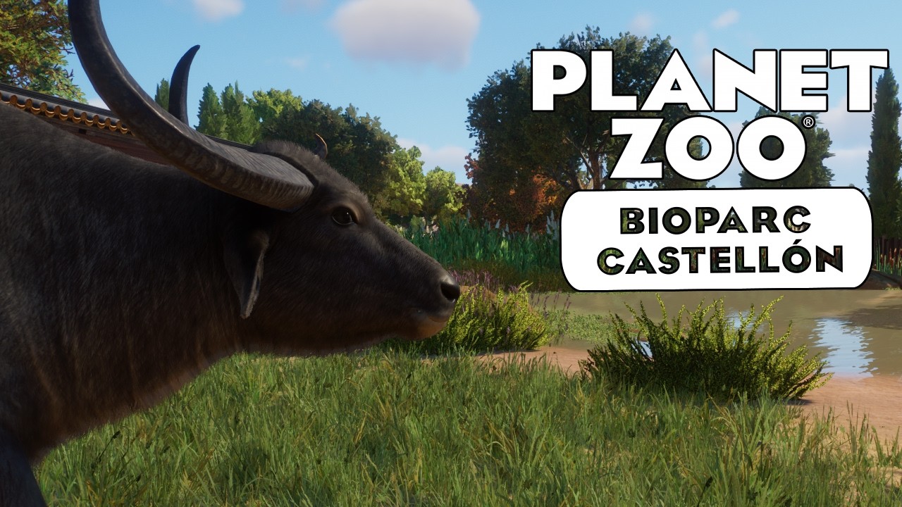 Die WASSERBÜFFEL ziehen ein! «» Bioparc Castellón #39 - Planet Zoo Sandbox Mode 🦇🇪🇸 Deutsch | German