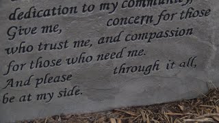 Police memorial removed after Biblical message causes backlash across SC community