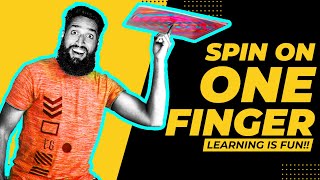 Spin Everything On A Finger | book spin