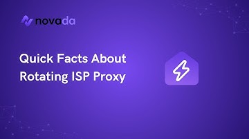 Quick Facts About Rotating ISP Proxy.