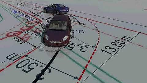mathematical modeling of a traffic accident with Virtual Crah 3.0