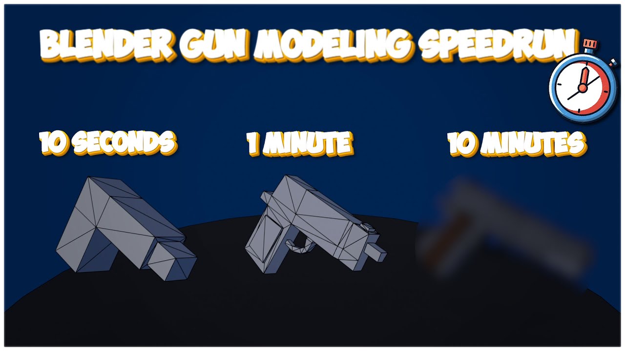 Testing if I can speedrun 3D Modeling with Blender... - YouTube