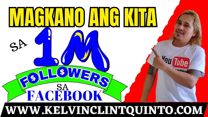 Magkano ang Pwede mong Kitain sa 1M Facebook Followers!?
