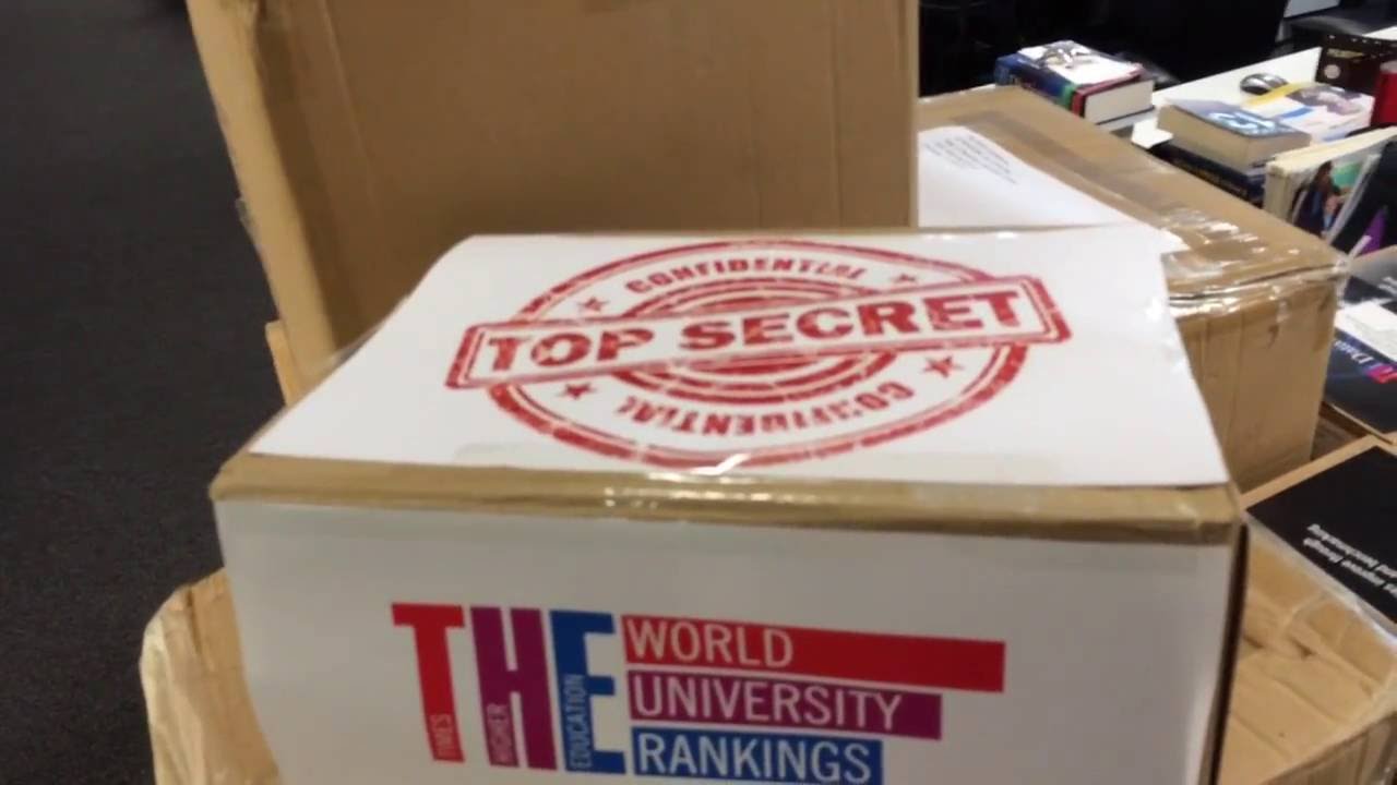 THE World University Rankings 2016-2017: official unboxing