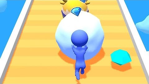 Snowball Run - All Levels Mobile Gameplay Android,ios